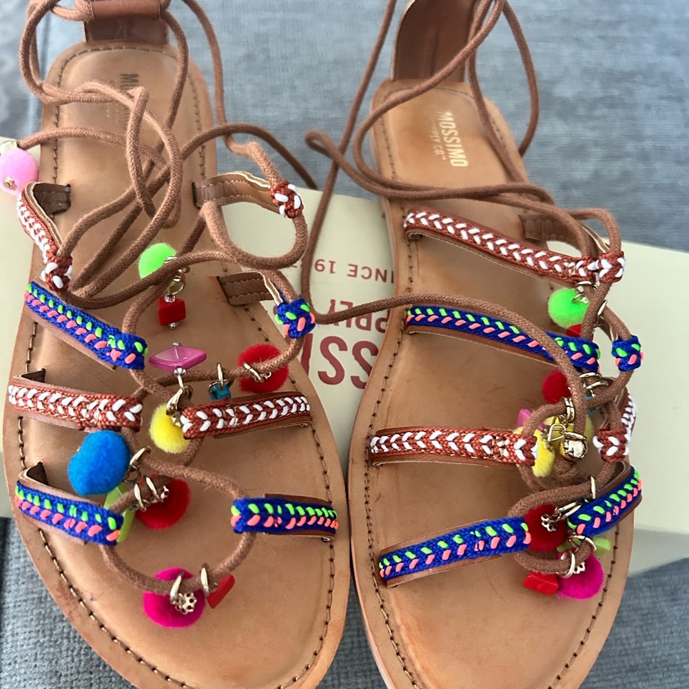 Target Multicolor Strappy Sandals - Picture 4 of 5
